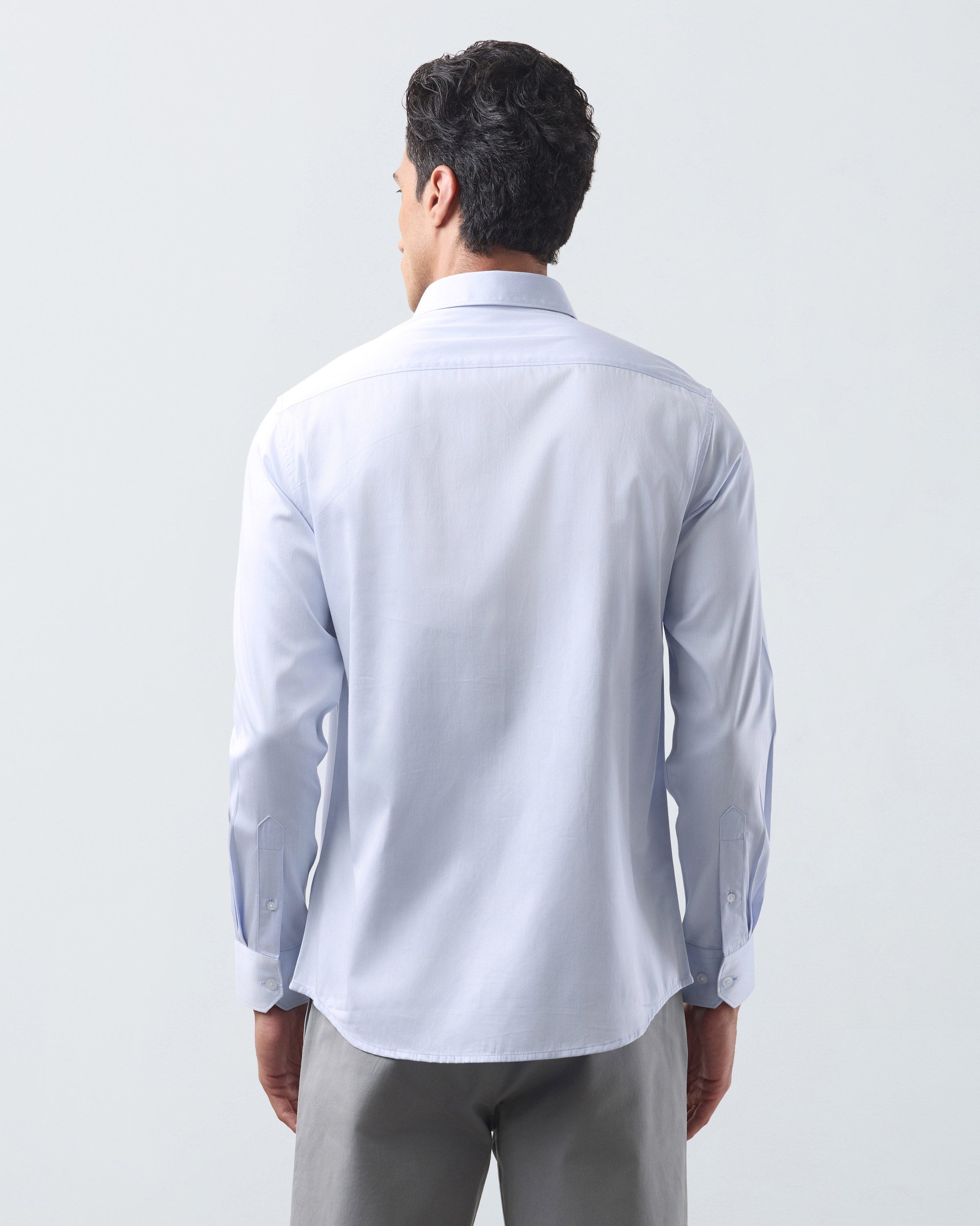 KANSO Blue Dress Shirt, back